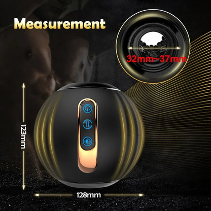 360° Auto-Rotating Telescopic Stroker