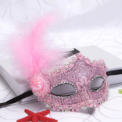 Princess Ball Handheld Mask