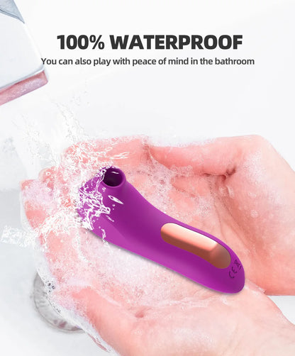 Mini Suction Vibrator — 7-Mode Clitoral and Nipple