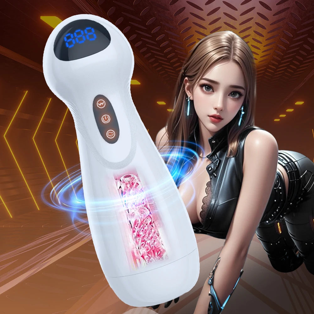 Automatic Suction Vibration Stroker Cup