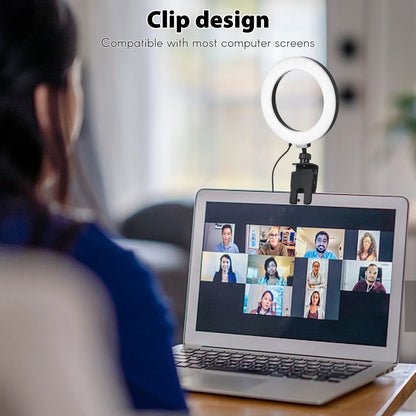 Laptop Live Streaming Ring Light