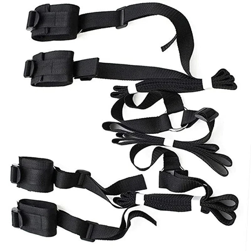 Bedroom Restraint Set – Cuffs & Straps Collection C