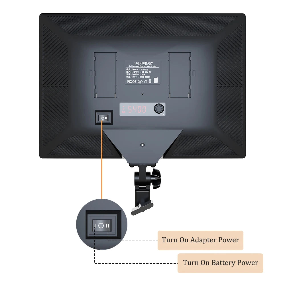UltraSoft 14" Creator LED Panel + Stand