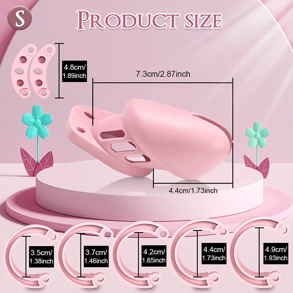 Pinky Boys Cage Chastity Cage Device