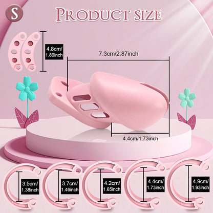 Pinky Boys Cage Chastity Cage Device