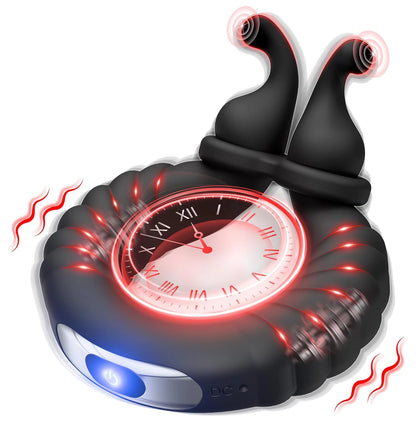 Bluetooth App Penis Ring Vibrator — Remote Couples Play