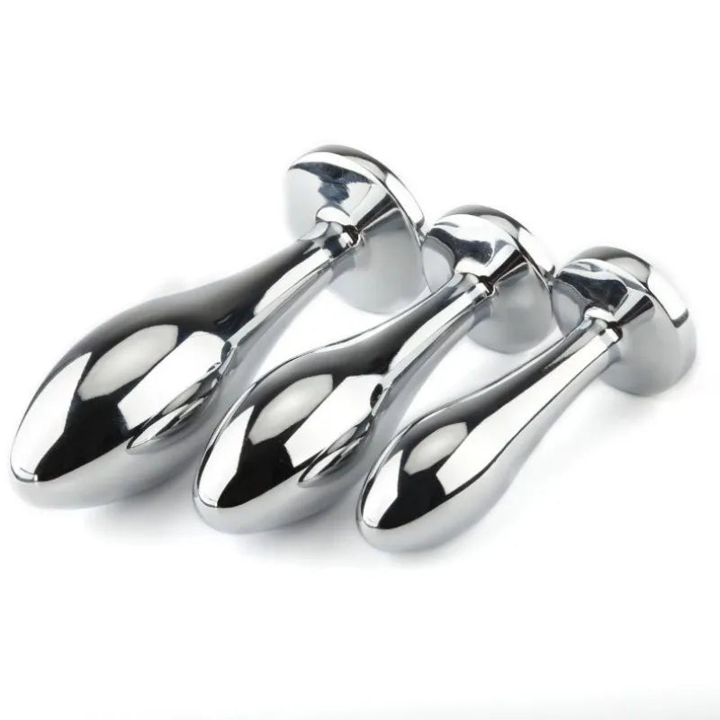 Steel Anal Butt Plug for Woman Female Ana Gay Annal Extreme Deep Buttplug Sport Men Sex Kit Toys Tooys Shop Adult Products Goods