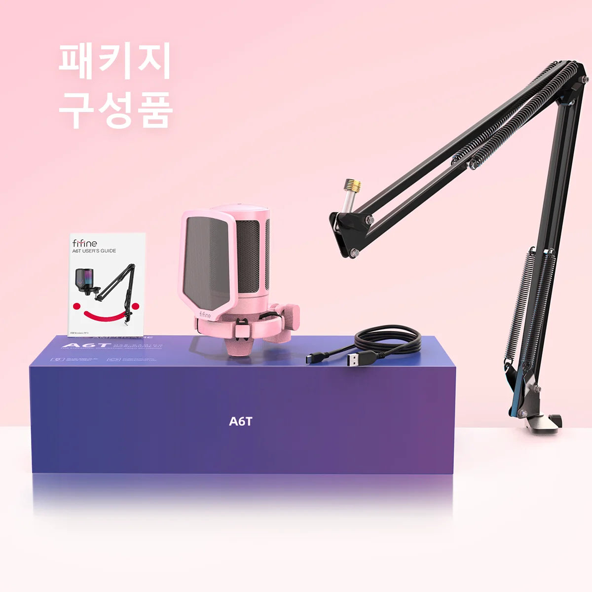 Microphone with RGB Lighting