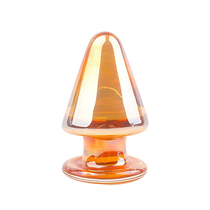 Sleek Glass Plug For Stimulation