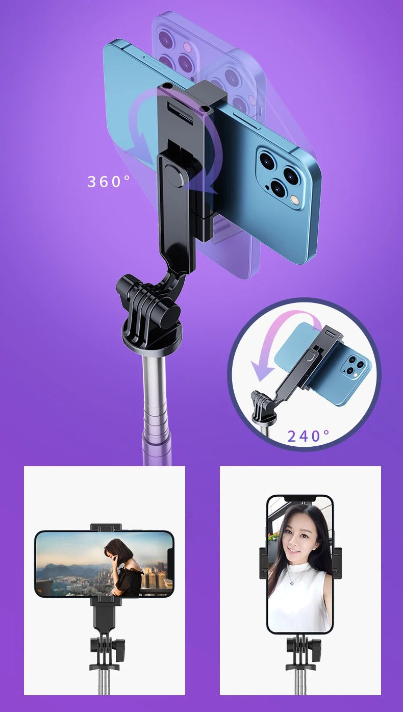 Live Streaming Ring Light Stand Tripod