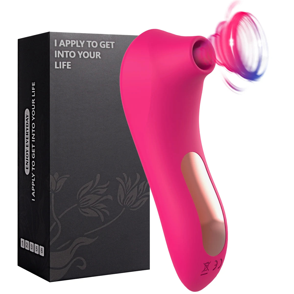 Mini Suction Vibrator — 7-Mode Clitoral and Nipple