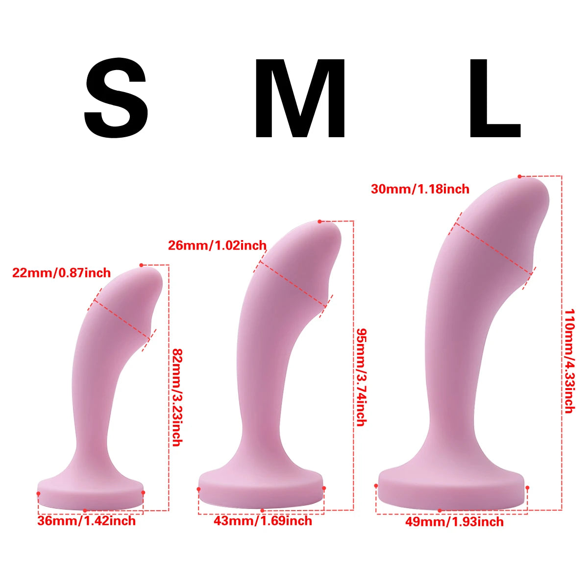 Premium Silicone Pink Crysta Plug