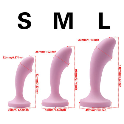 Premium Silicone Pink Crysta Plug