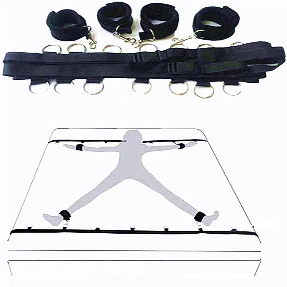 Couples Restraint Play Set – Classic Black Edition