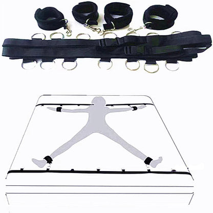 Couples Restraint Play Set – Classic Black Edition