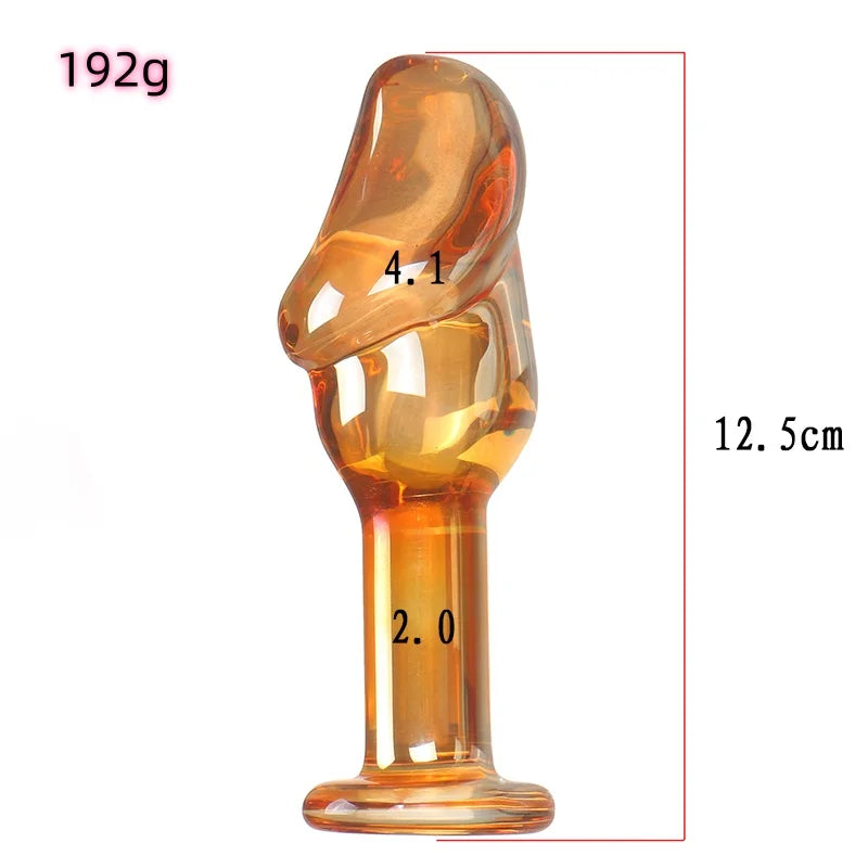 Travel-Friendly Glass Plug