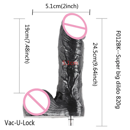 Premium Silicone Dildo Attachment Set