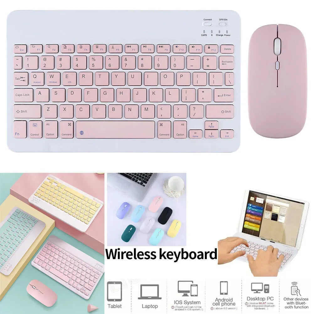 Silent Typing Keyboard Mouse Combo