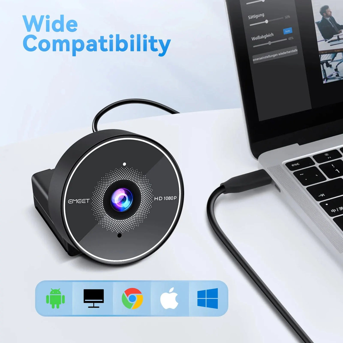 Microphone HD Webcam