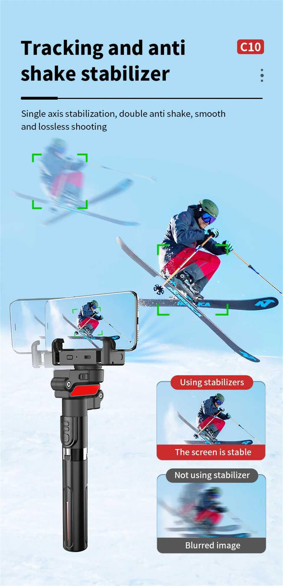 CloneMe Pano Mode Gimbal