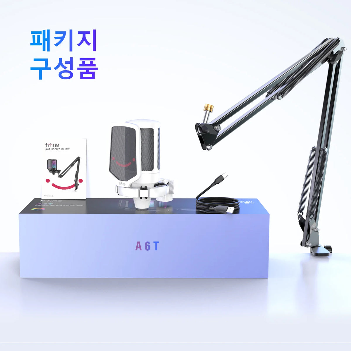 Microphone with RGB Lighting