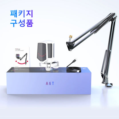 Microphone with RGB Lighting