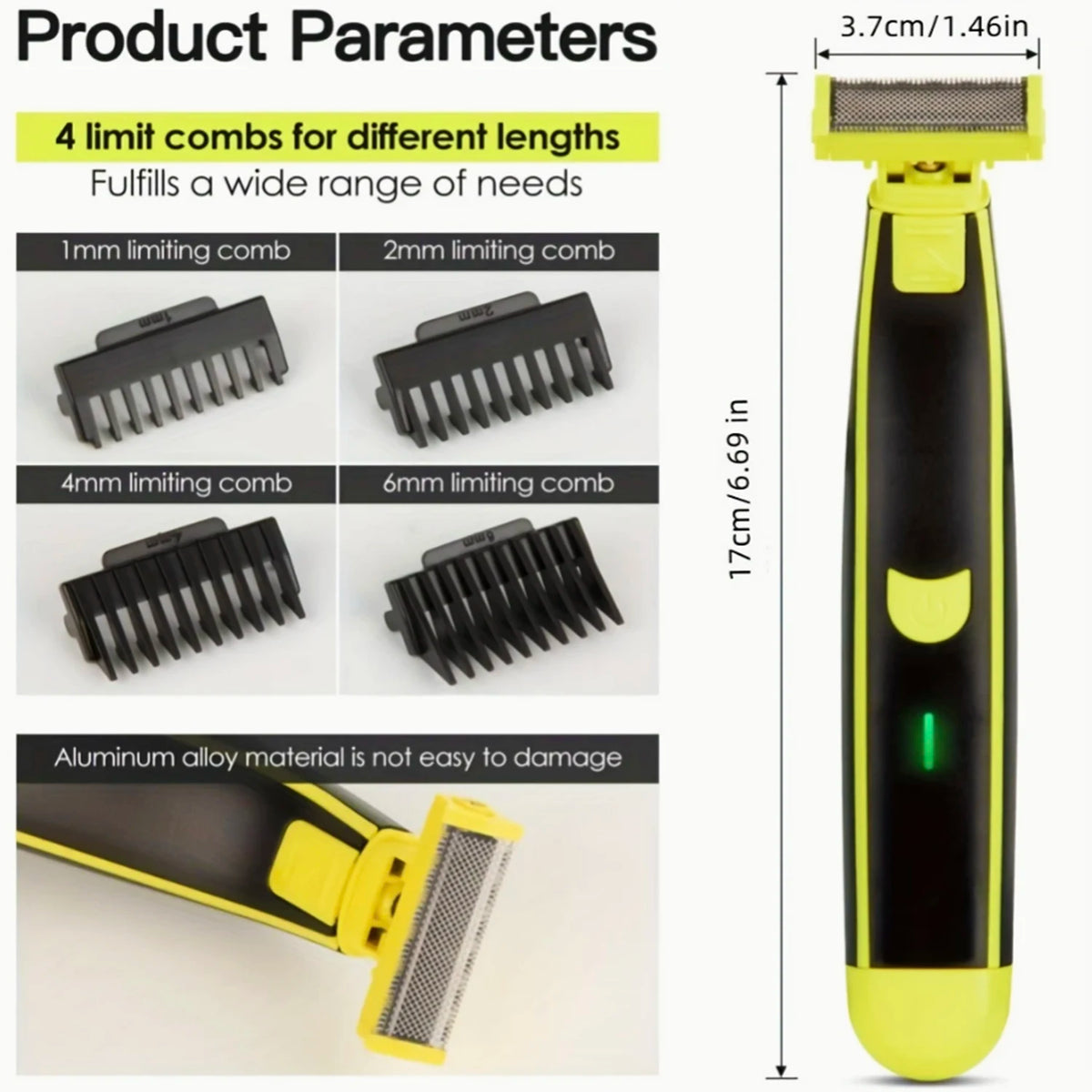 Full-Body Electric Shaver & Trimmer