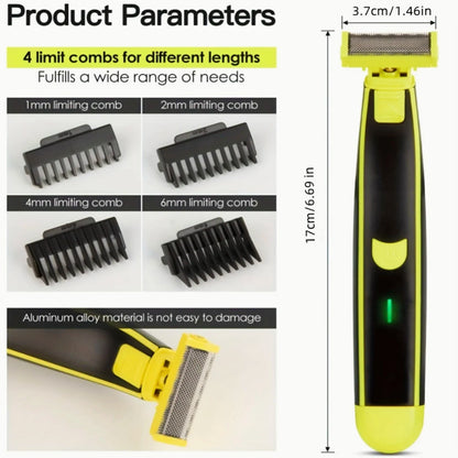 Full-Body Electric Shaver & Trimmer