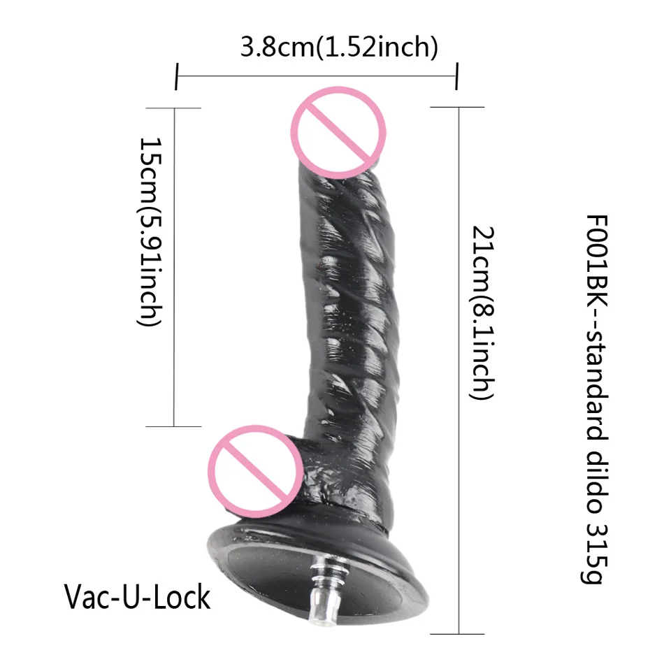 Premium Silicone Dildo Attachment Set