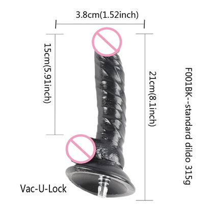 Premium Silicone Dildo Attachment Set