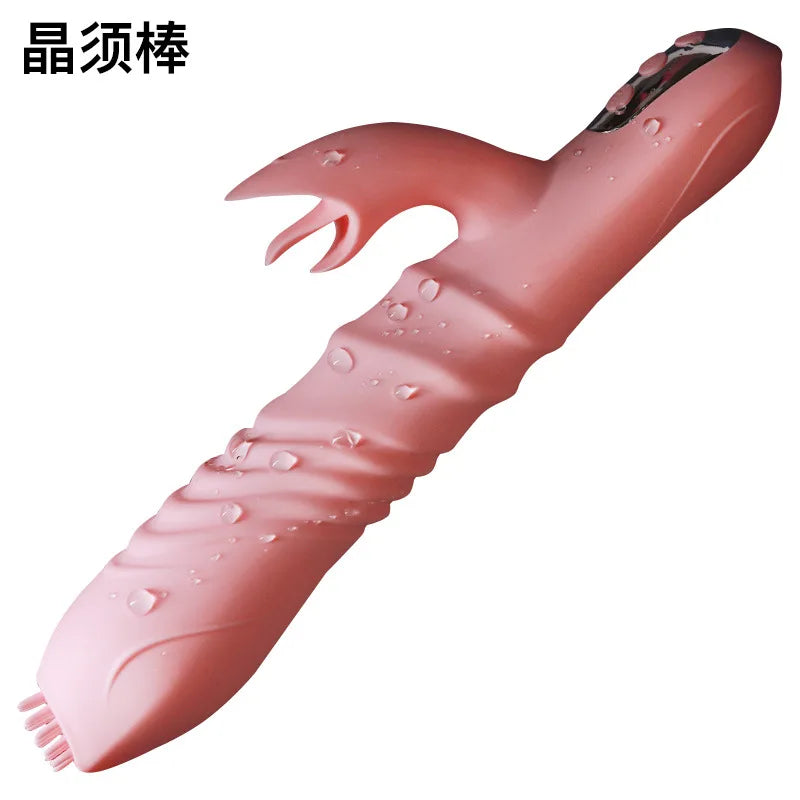 Multi-Function Telescopic Silicone Body Massager