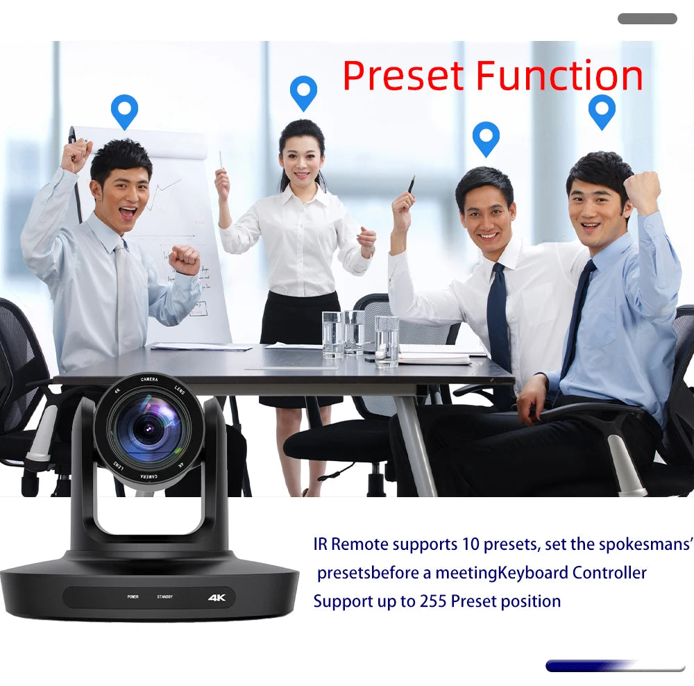 Professional 4K PTZ Camera