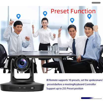 Professional 4K PTZ Camera