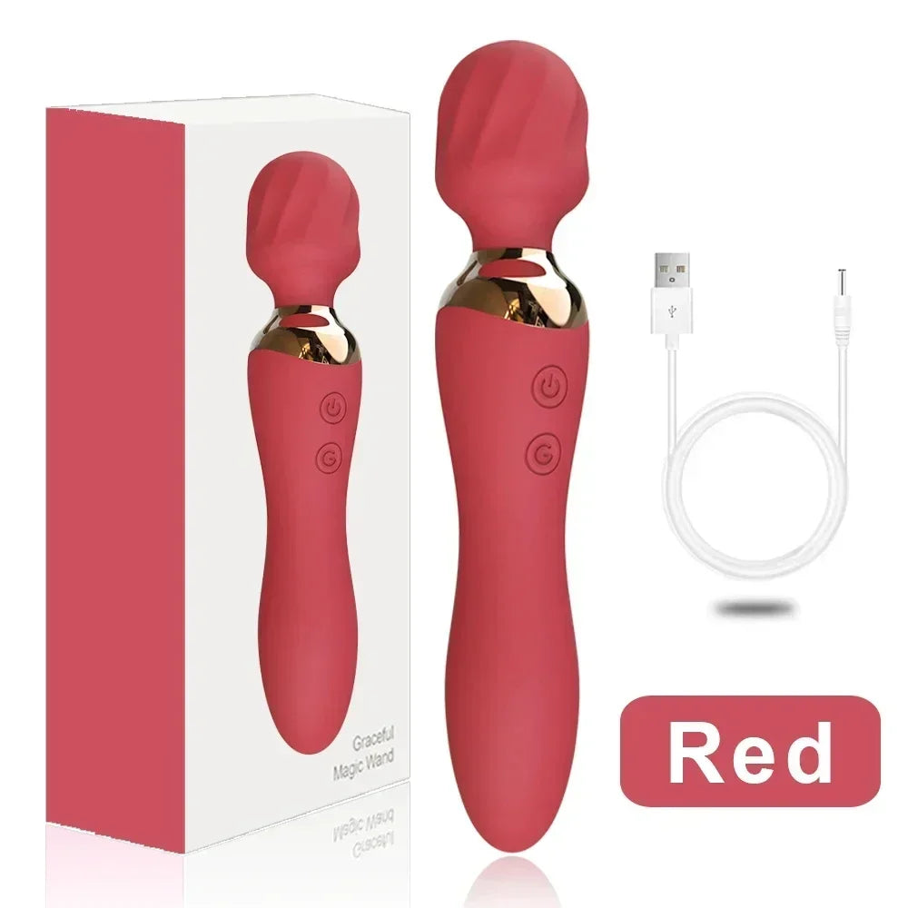 Powerful Heating Wand Vibrator