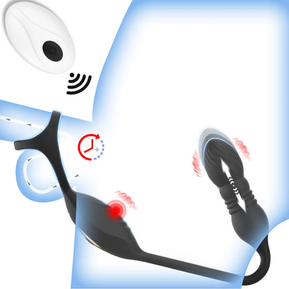 G-Spot Anal Plug Penis Ring