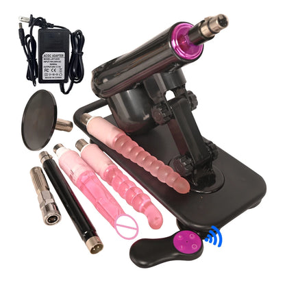 Wireless Remote Control Sex Machine Set