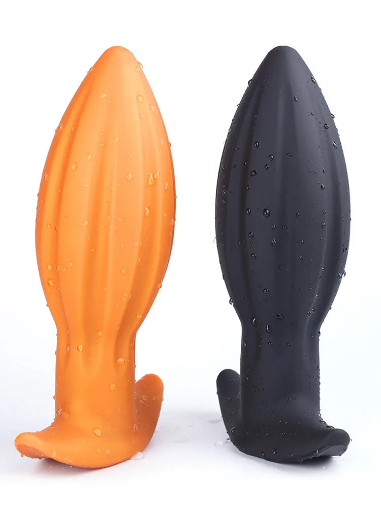 Huge Silicone Anal Plug — Progressive 5 Sizes S to XL