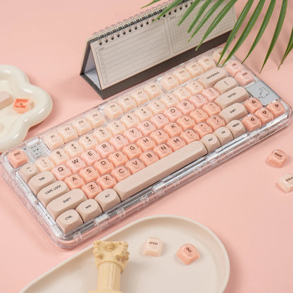 Stylish Beige Keyboard Keycaps