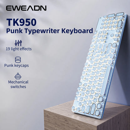 Tri-Mode, 104 Keys LED Keyboard