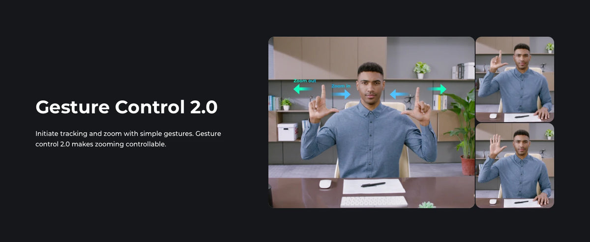 Ai Smart Tracking 4K Webcam