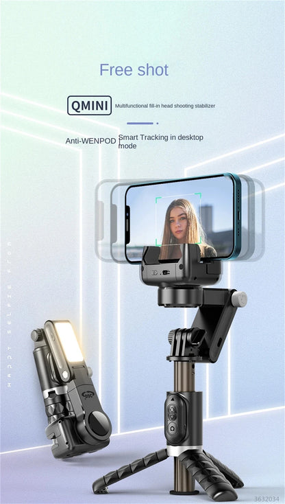 AI Adjustable Angle Smartphone Gimbal