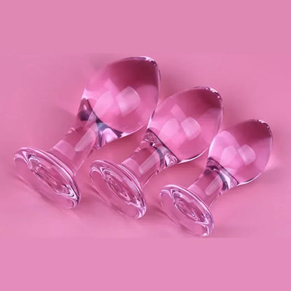 Stylish Style Crystal Glass Plug