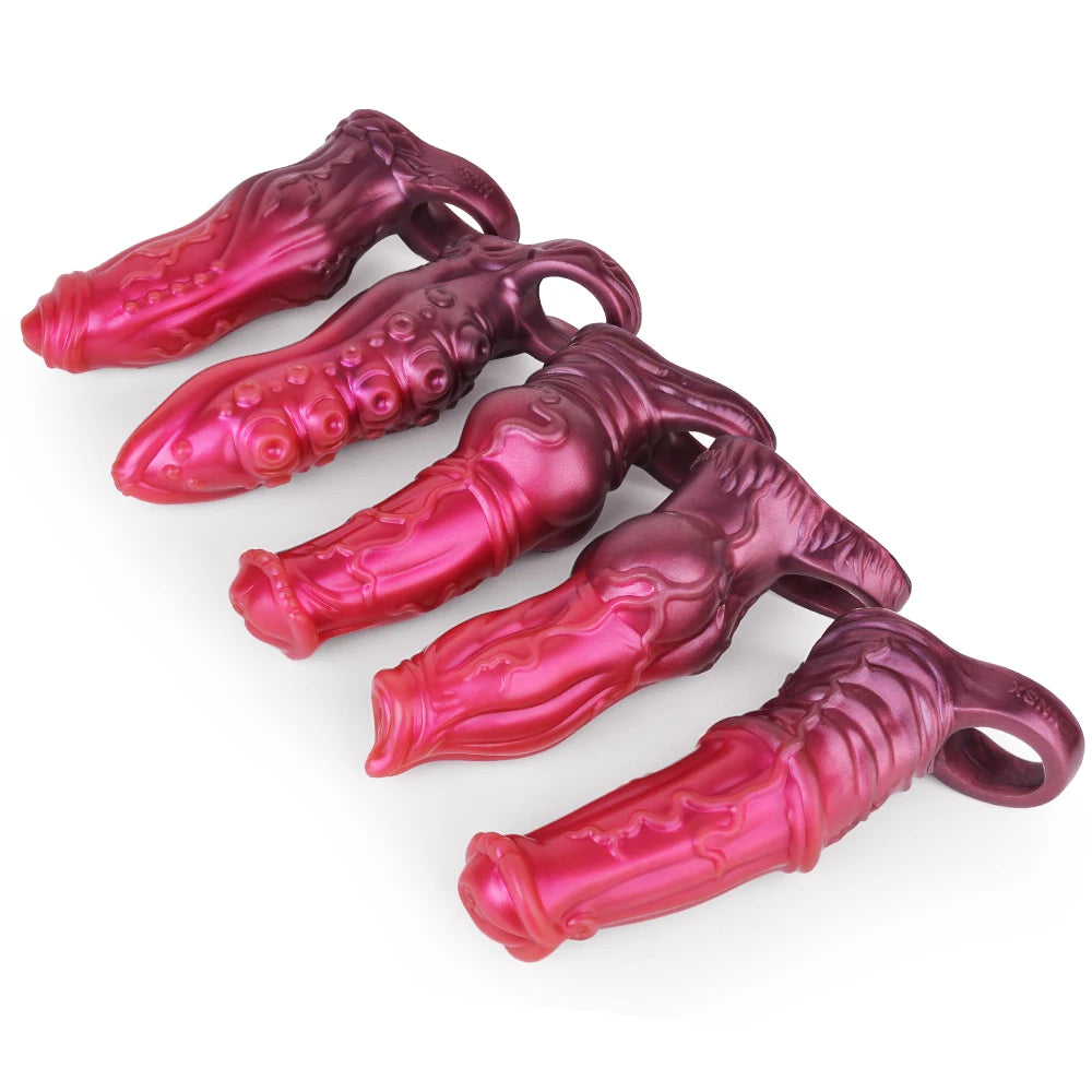 Large Knot Fantasy Silicone Sleeve Extender