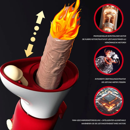 3-in-1 Heating Thrusting Sex Machine