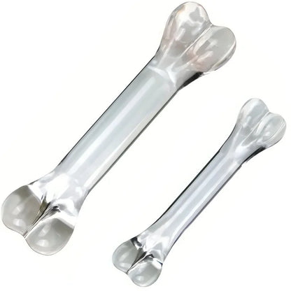 Double headed Glass Dildo Fake Penis Crystal Anal Beads Butt Plug Prostate Massager G Spot Female Masturbation Anus Sex Toys 18+