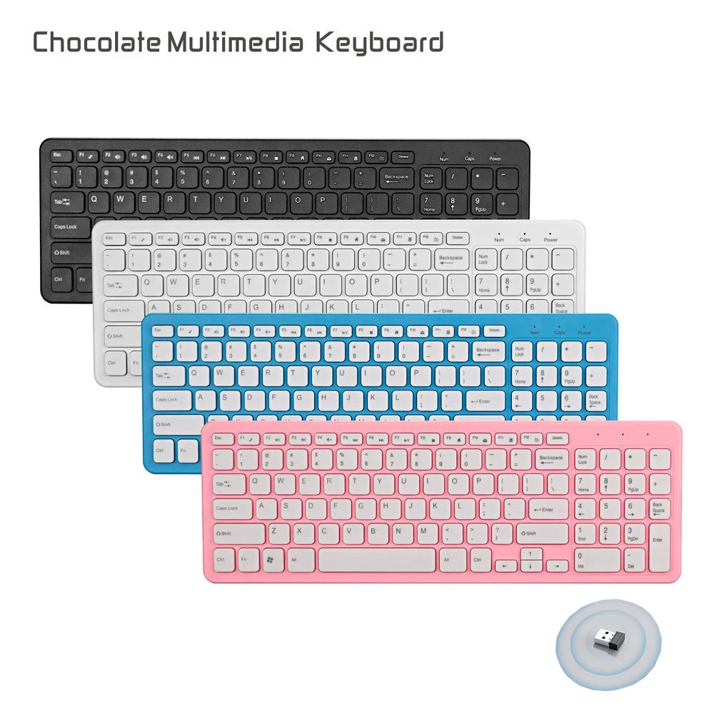Silent Slim Wireless Keyboard