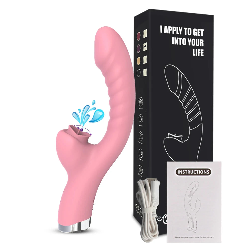 10 Tongue Licking Modes Vibrator