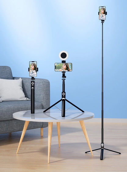 Live Streaming Ring Light Stand Tripod