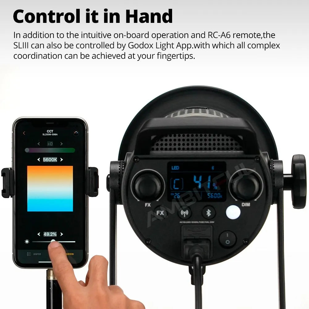 App & Remote Control Streaming Light