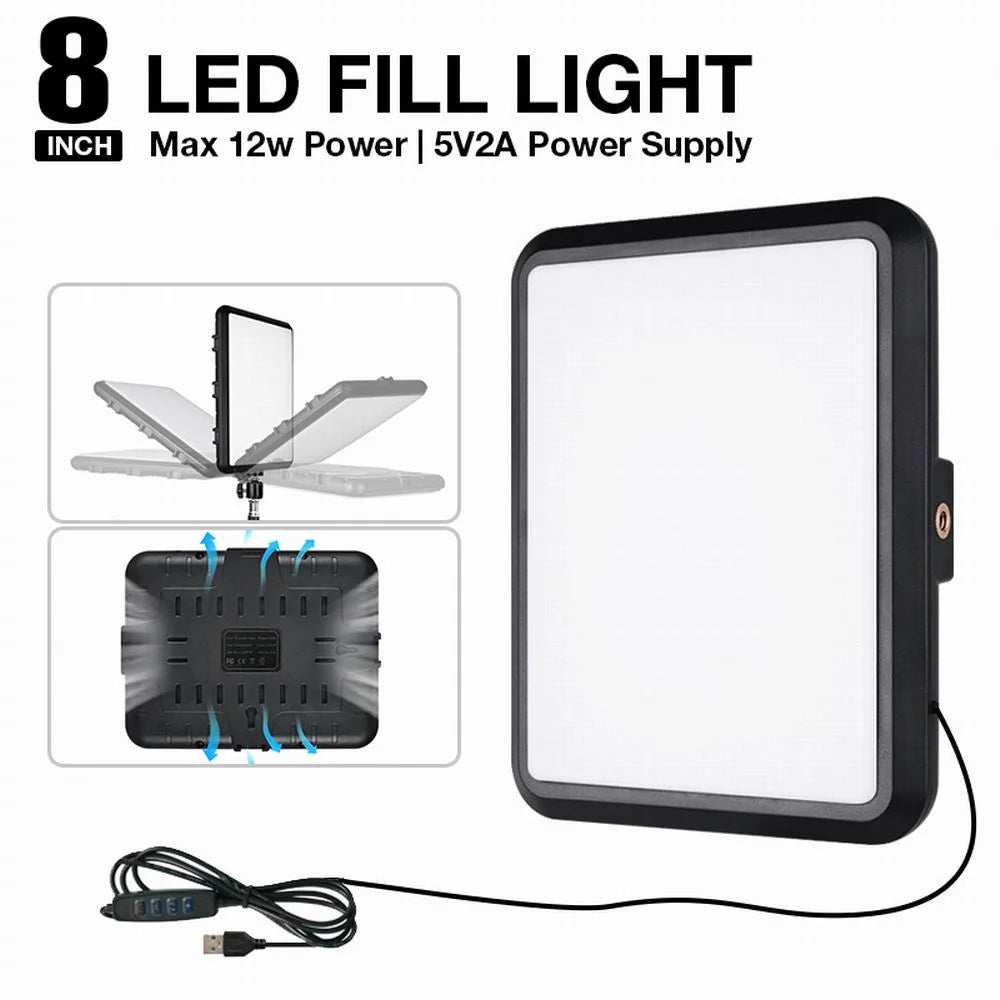 9-Level Brightness Adjustable Light